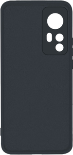 Мягкий Soft Touch чехол из силикона для XIAOMI 12 / 12X (не PRO,T,S,LITE!) с бархатной подкладкой
