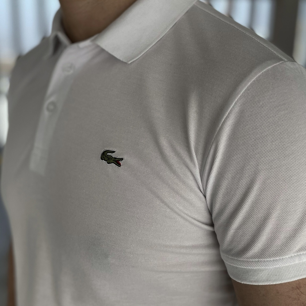 Футболка-поло Lacoste (бел.)