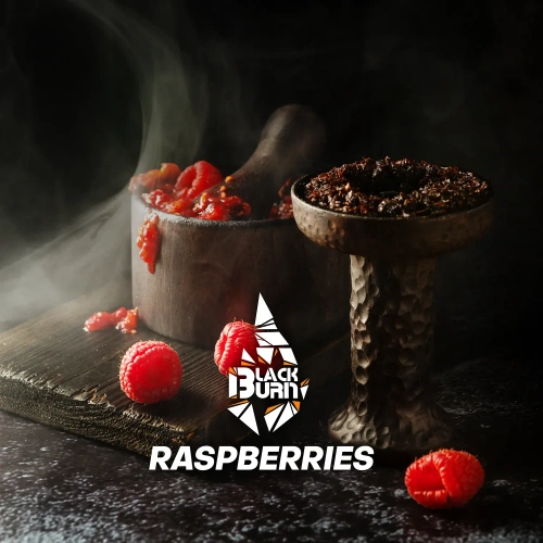 BlackBurn 100гр. Raspberries Спелая лесная малина (М)