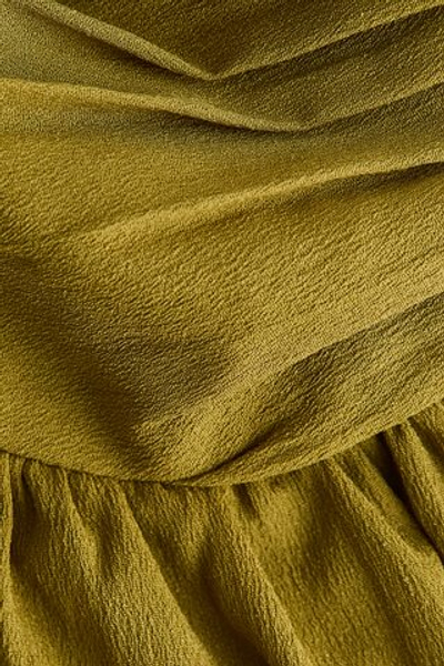 Платье из крепа со сборками - H&M