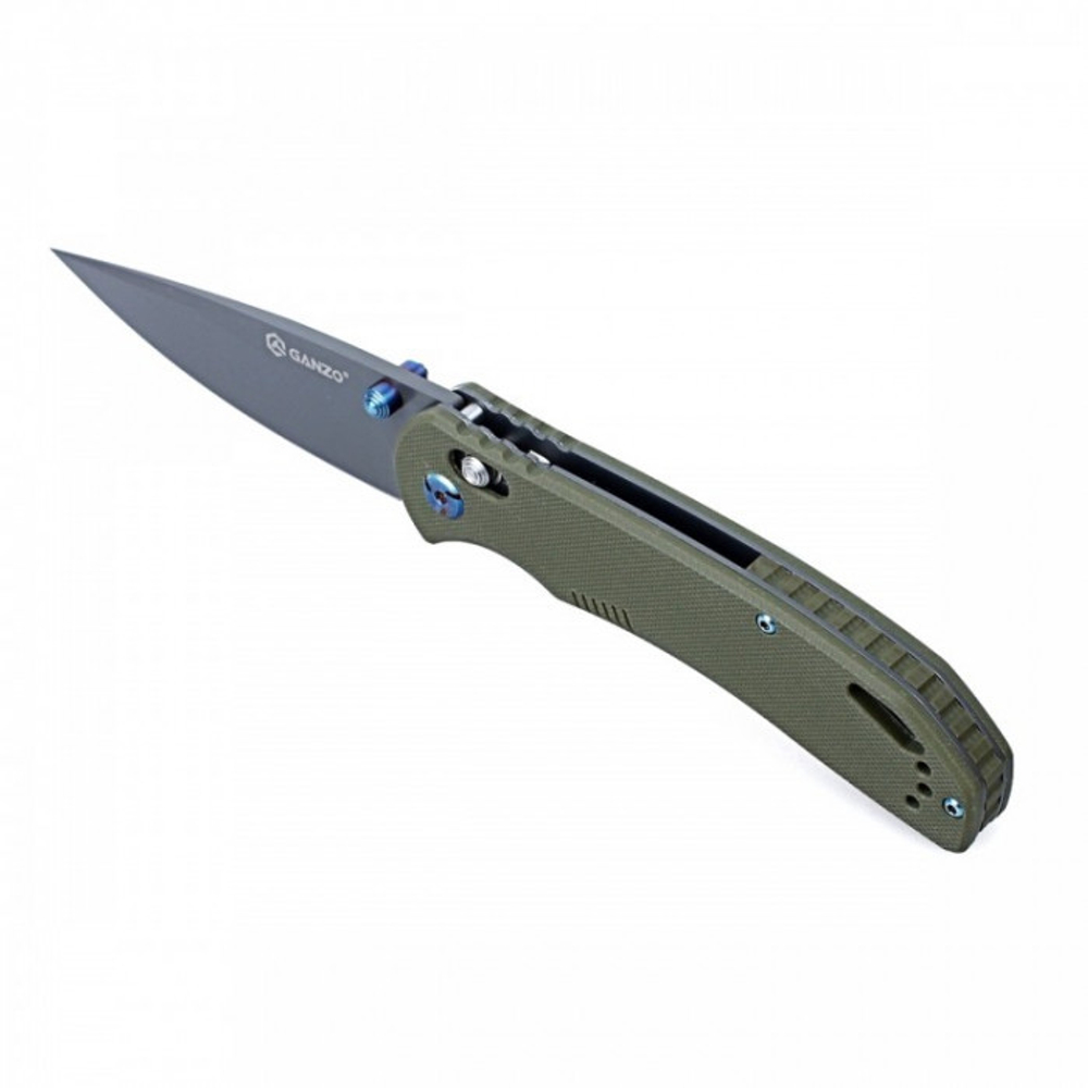 Складной нож Ganzo G7533 (черный, зеленый, оранжевый)
