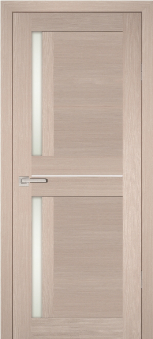 Дверь PS-19 / Цвет Капучино Мелинга / белый сатинат / Двери PROFILO PORTE