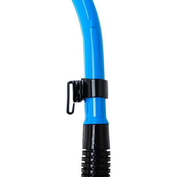 Трубка Marlin Dry Duo синий/черный