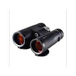Бинокль TRD OWL 10x42 с оранжевыми линзами, вид спереди и сверху