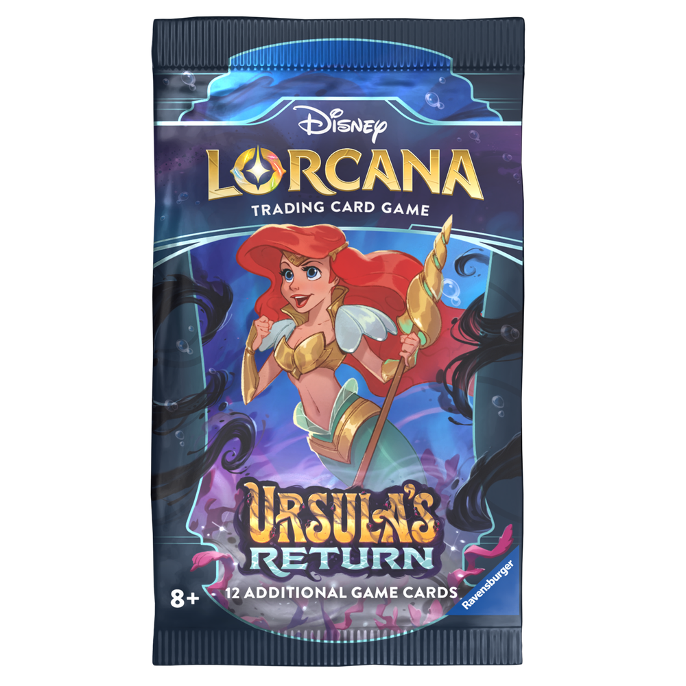Бустер Lorcana TCG выпуска Ursula's Return на английском языке