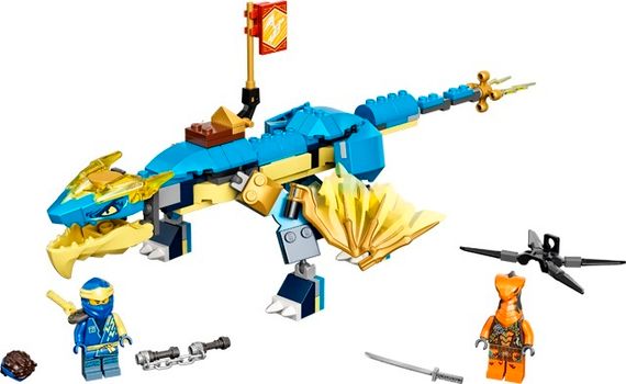 Lego konstruktor 71760 Jays Thunder Dragon EVO