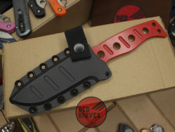 Нож Benchmade Fixed Adamas 375-1 - красный