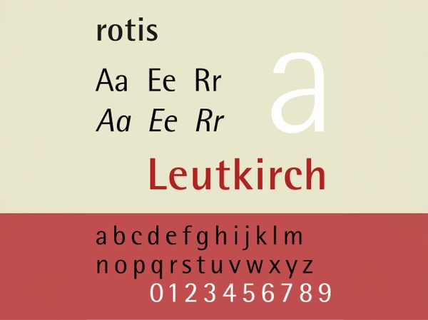 Rotis: шрифт, который цех невзлюбил