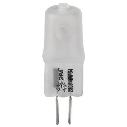 Лампа галогенная ЭРА JCD-40W-230V-G4-FR 40Вт капсула матовая теплый белый свет G4 | Лампы галогенные Капсульные (G4, G9)