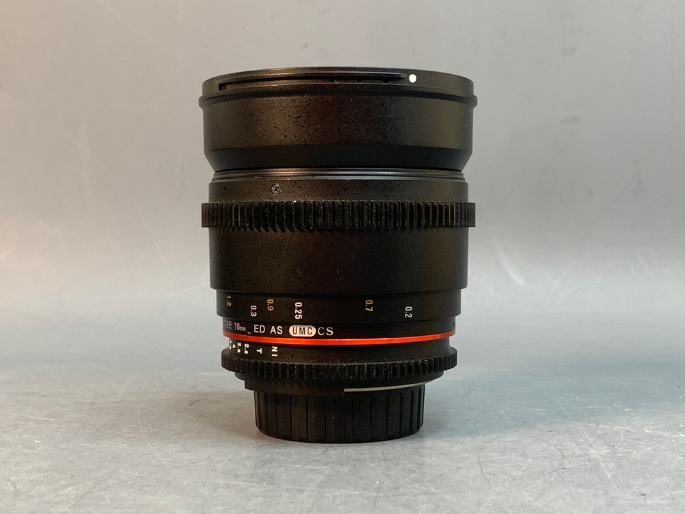 Samyang 16mm T2.2 ED AS UMC CS VDSLR Nikon F