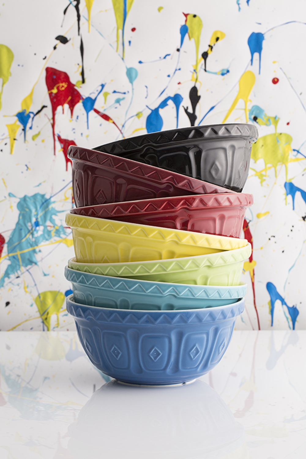 Миска для смешивания colour mix, D24 см, 2 л, бирюзовая