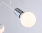 Потолочный светильник в стиле лофт TR80414/3 WH/CH белый/хром E27/3 max 60W D670*370
