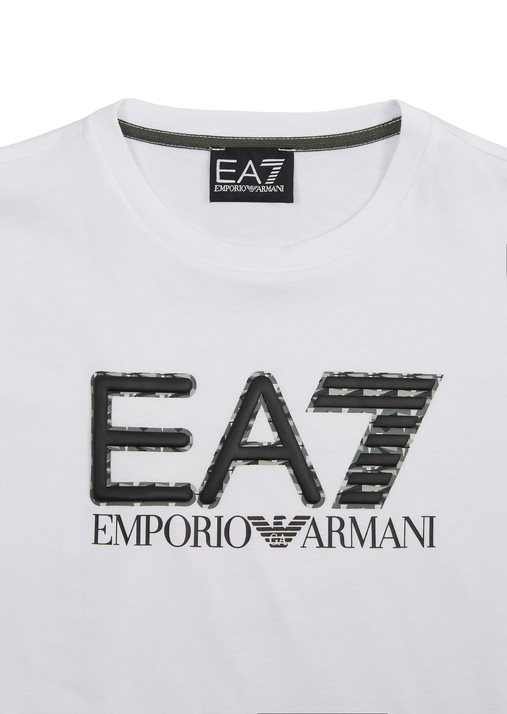 Футболка для мальчика теннисная EA7 Boys Jersey T-Shirt - white