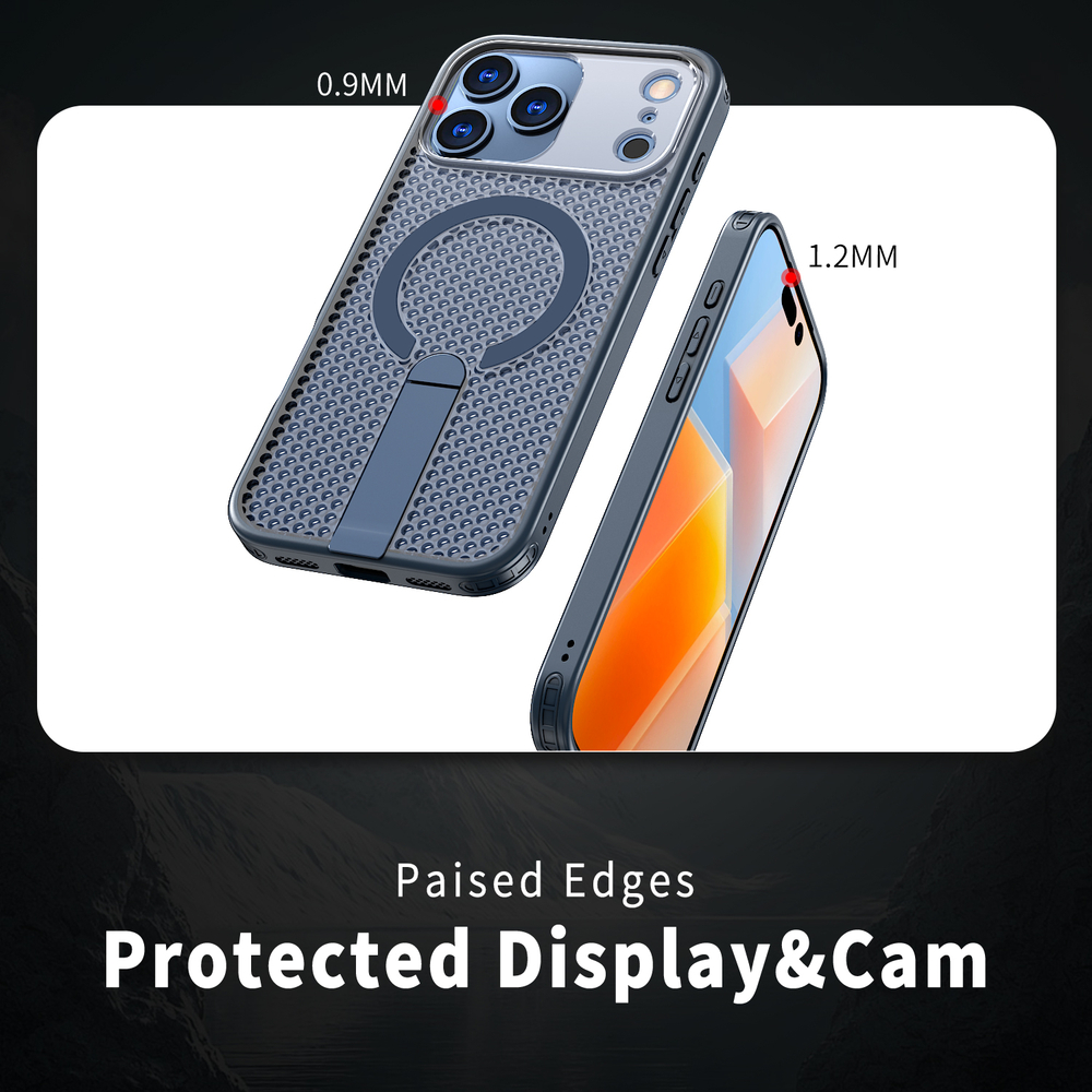 Прозрачный чехол Mesh Pro Magnetic Case для iPhone 17 Pro Max