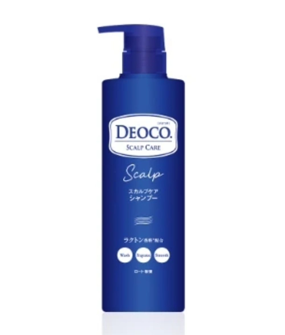 DEOCO Scalp Care Shampoo - очищающий шампунь против возрастного запаха, 450 мл.