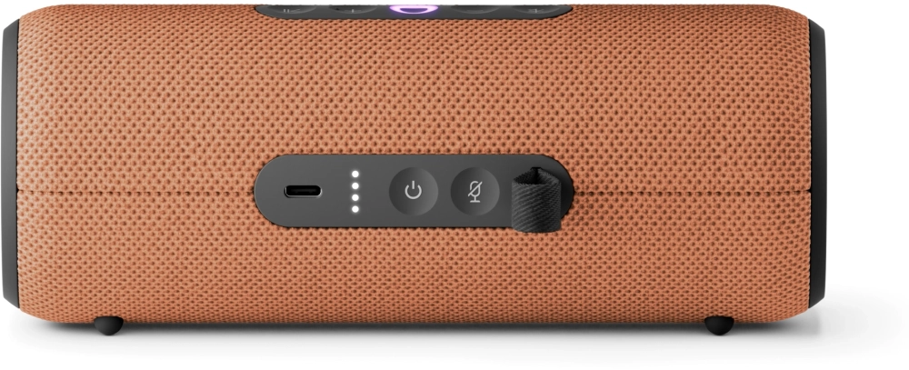 Умная колонка Yandex Стрит Алиса оранжевый 30W 2.0 BT/Wi-Fi 10м 3300mAh (YNDX-00030ORG)