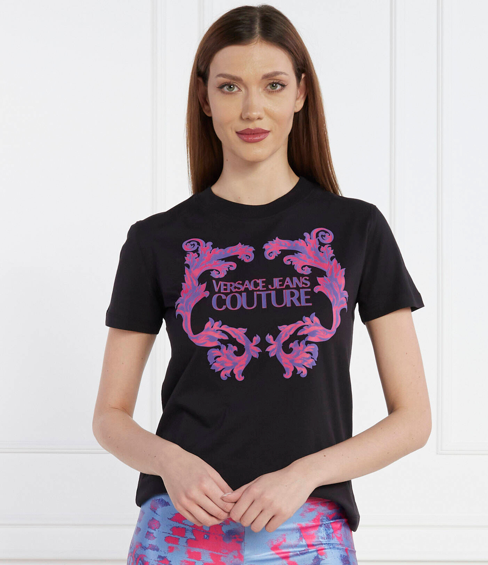 Футболка Versace Jeans Couture - черный(76HAHG02CJ00G)