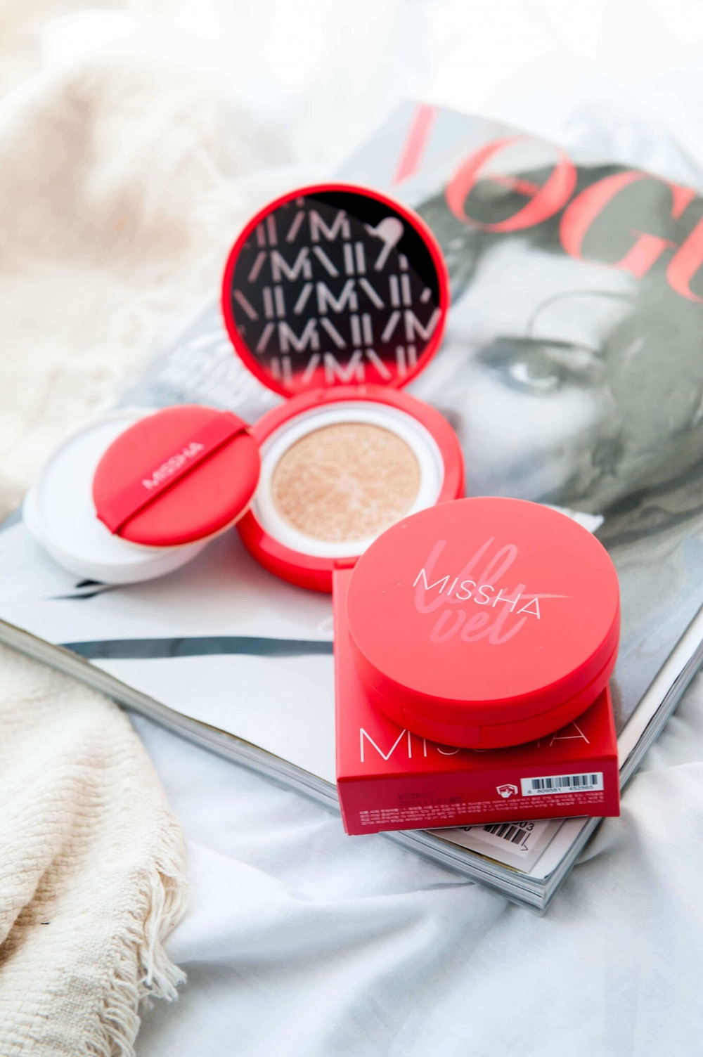 Тональный кушон с матовым финишем Missha Velvet Finish Cushion SPF50+ PA+++ 21