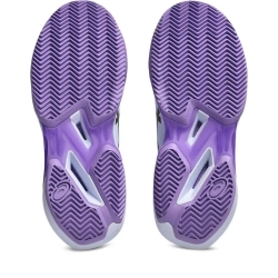 Женские теннисные кроссовки Asics Solution Speed FF 4 Clay Night Energy - blue fade/gunmetal