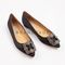 Балетки кожаные Manolo Blahnik BPLUX12422