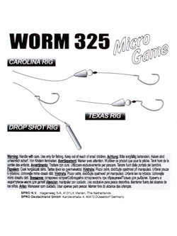 Крючки офсетные Gamakatsu WORM 325 MICRO GAME HOOKS разм. 06 8шт.
