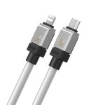 USB-C - Lightning Кабель Baseus CoolPlay Charging+Data 20W 1m - White