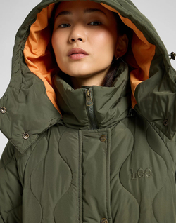 Куртка утепленная женская LEE LONG PUFFER