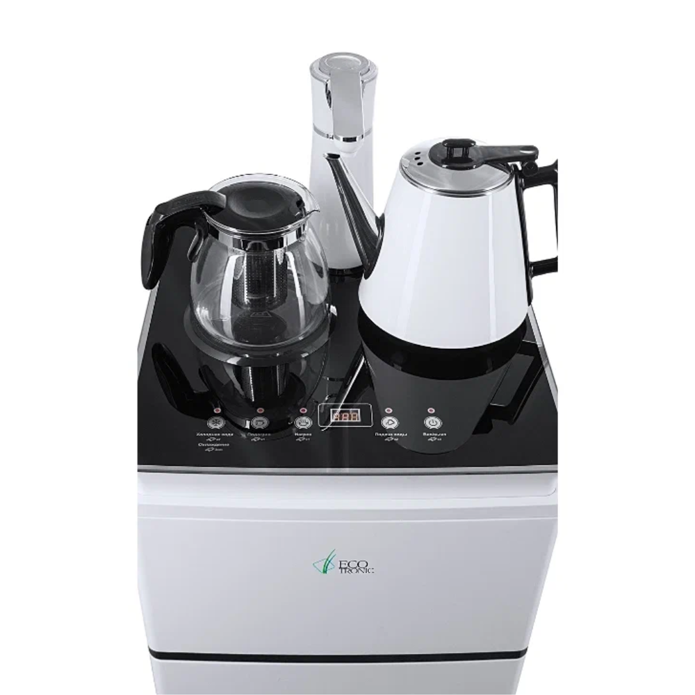 Кулер с чайным столиком Тиабар Ecotronic TB4-LE white