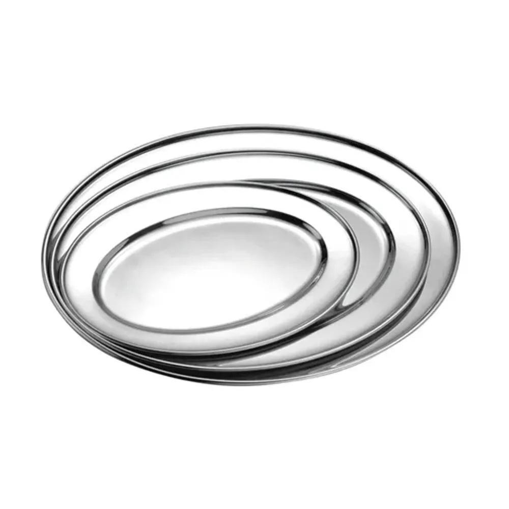 Блюдо овальное 55*37,3 см нерж. P.L. Proff Cuisine