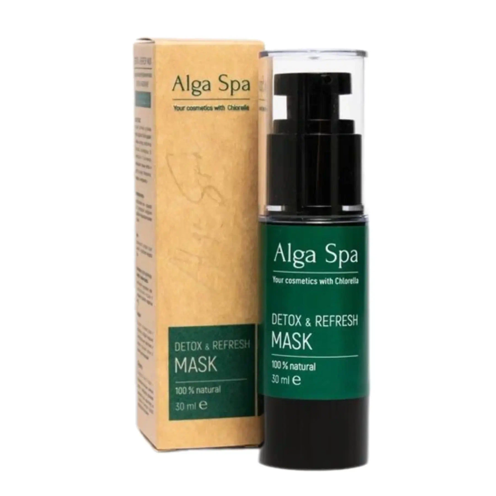 Маска Alga Spa высококонцентрированная ДЕТОКС и ОБНОВЛЕНИЕ с метаболитами "DETOX&REFRESH MASK", 30мл