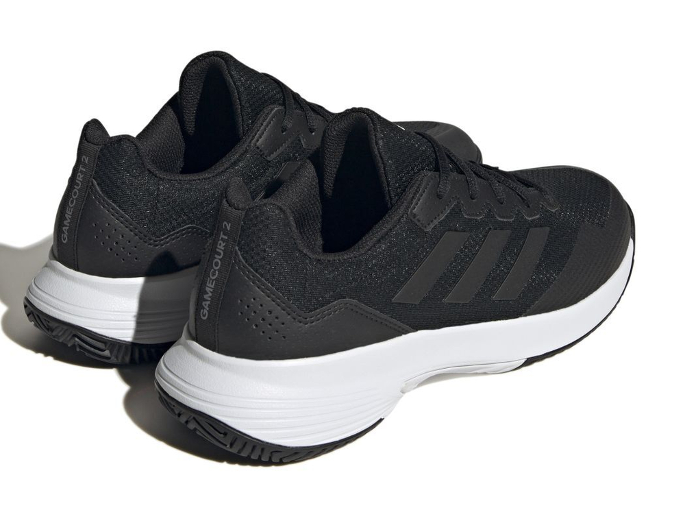 Мужские кроссовки теннисные Adidas Game Court 2 M - core black/core black/grey four