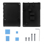RPI4-AC-B0F, Закрытый охлаждающий корпус из алюминиевого сплава для Raspberry Pi 4