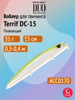 Воблер DUO Terrif DC-9 Bullet, APA0026 Red Gold