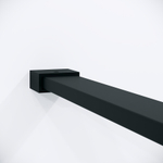 Душевая перегородка Niagara Nova NG-781-90BLACK (90х200) черный матовый,стекло эффект битого стекла,1 место