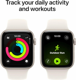 Умные часы Apple Watch SE 3 GPS 40 мм, Starlight Aluminium, Starlight Sport Band, M/L