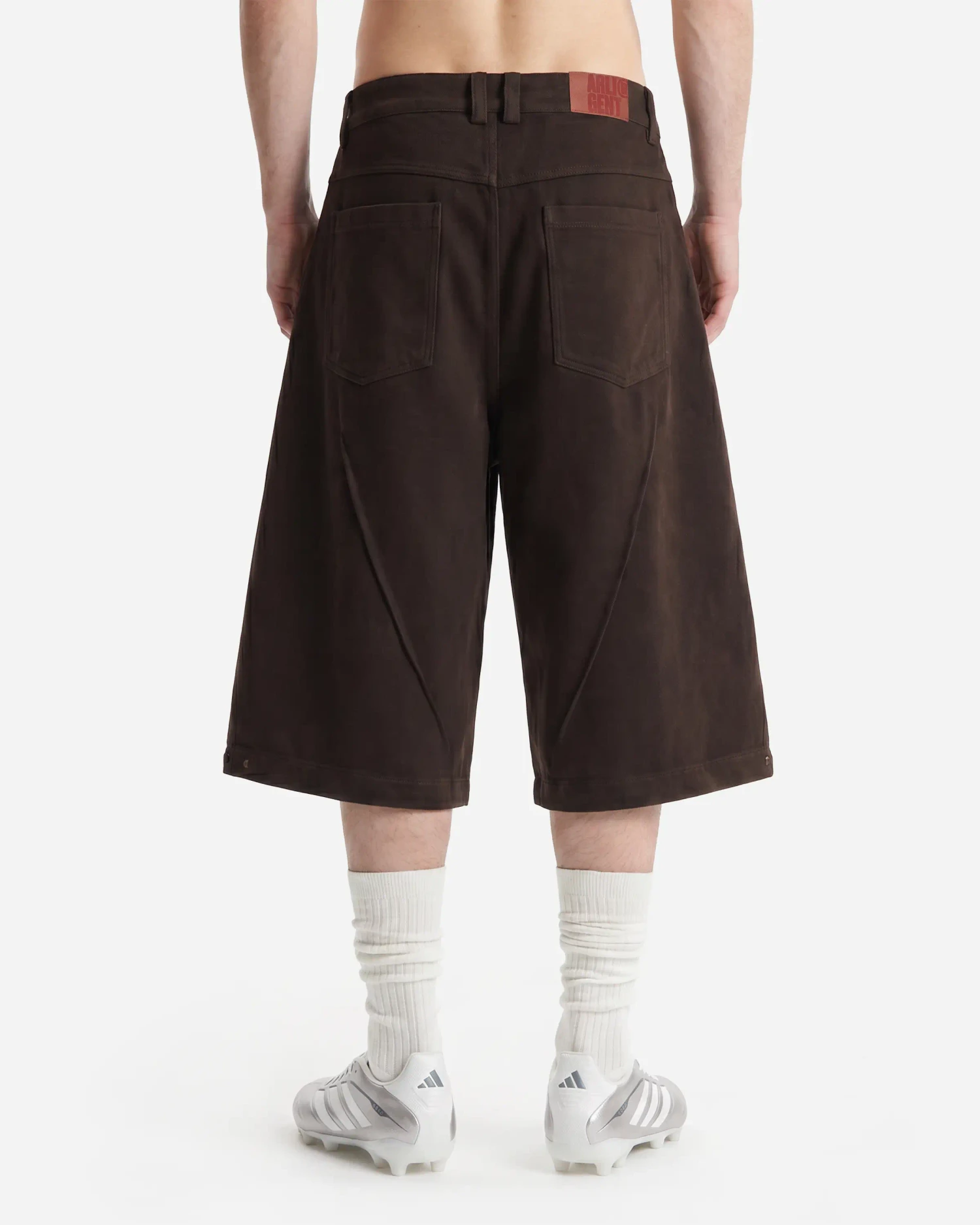 Шорты из вареного хлопка
