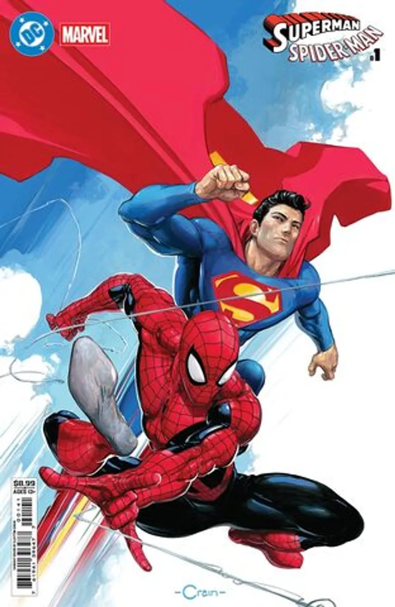 DC Marvel Superman Spider-Man #1 (Cover D) (Clayton Crain Cover)