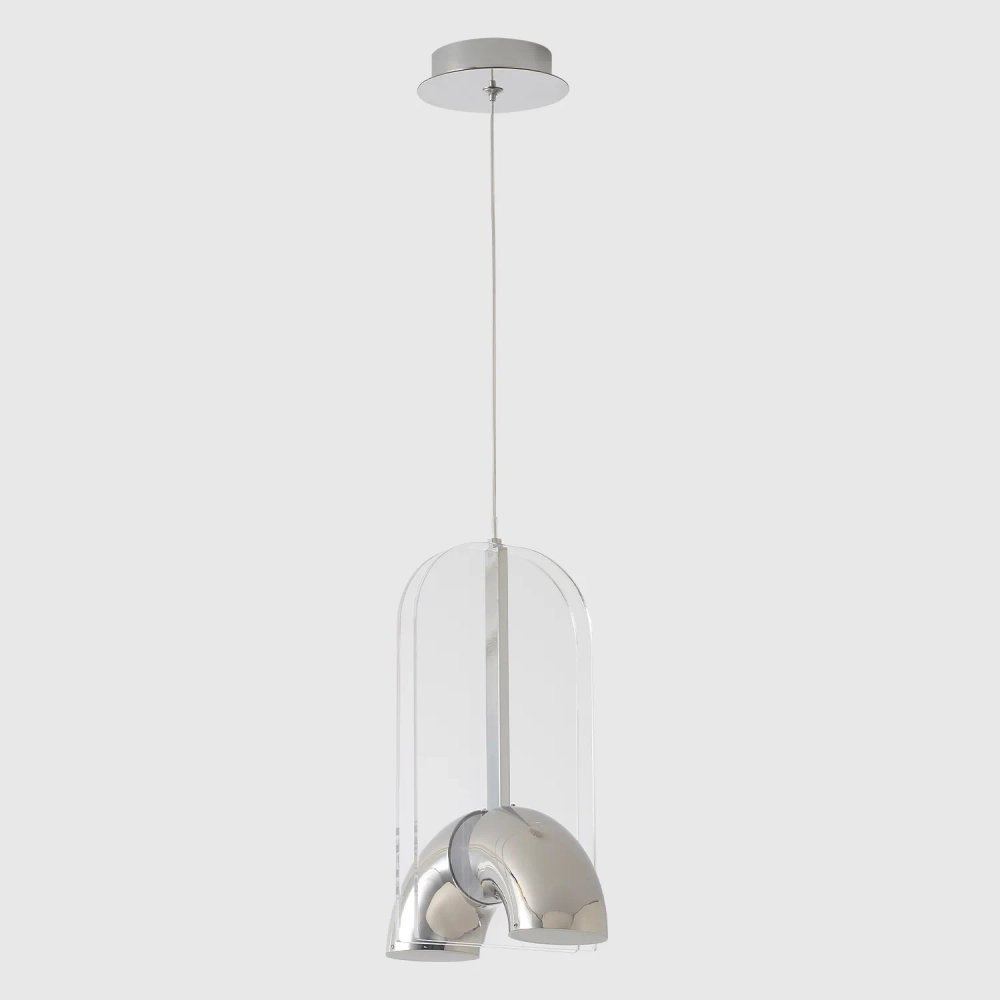 Светильник подвесной Crystal Lux ELEMENT SP12W LED CHROME