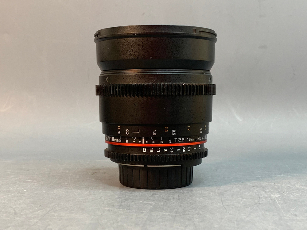 Samyang 16mm T2.2 ED AS UMC CS VDSLR Nikon F