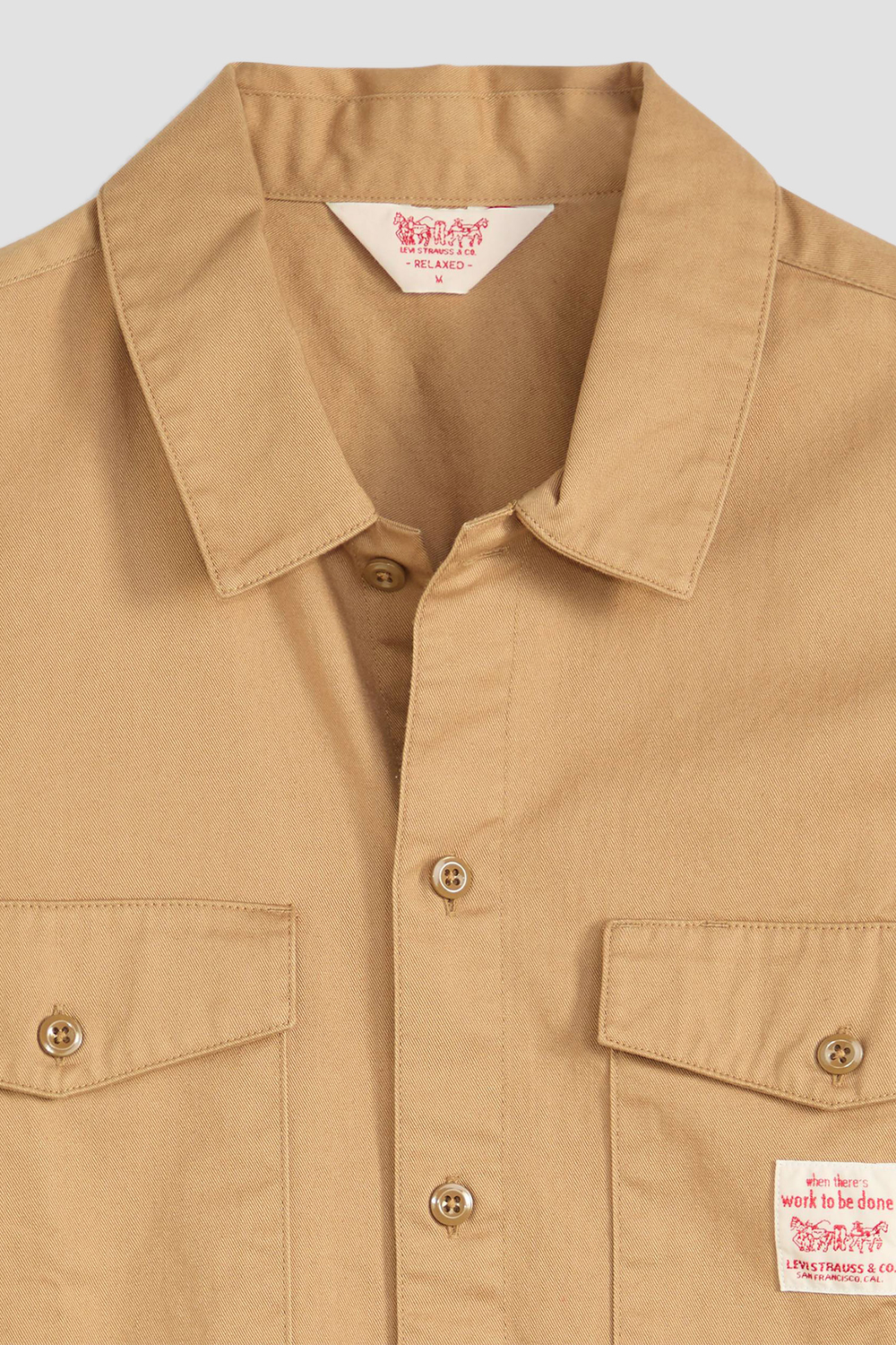 Рубашка мужская LEVI'S LS WORKER - WW