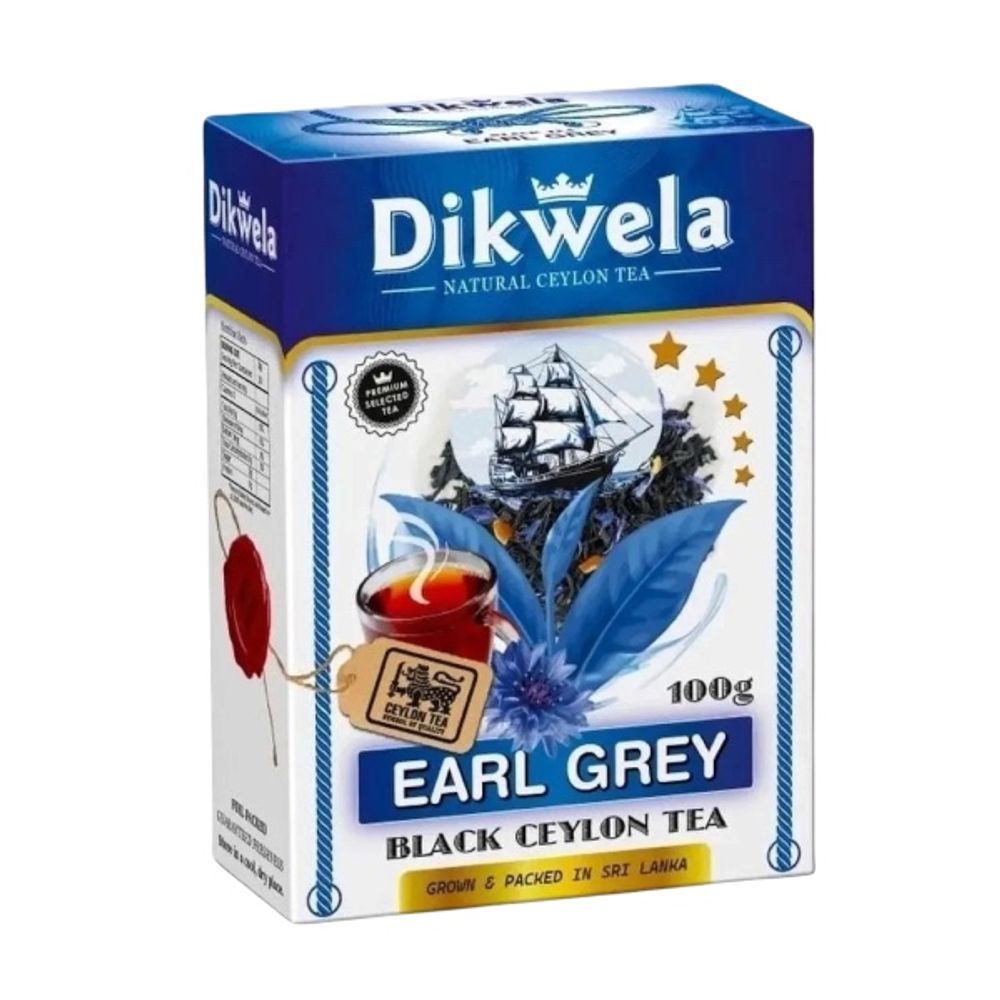 Ч/Чай DIKWELA ЭРЛ ГРЕЙ к/п100г *100шт/ящ