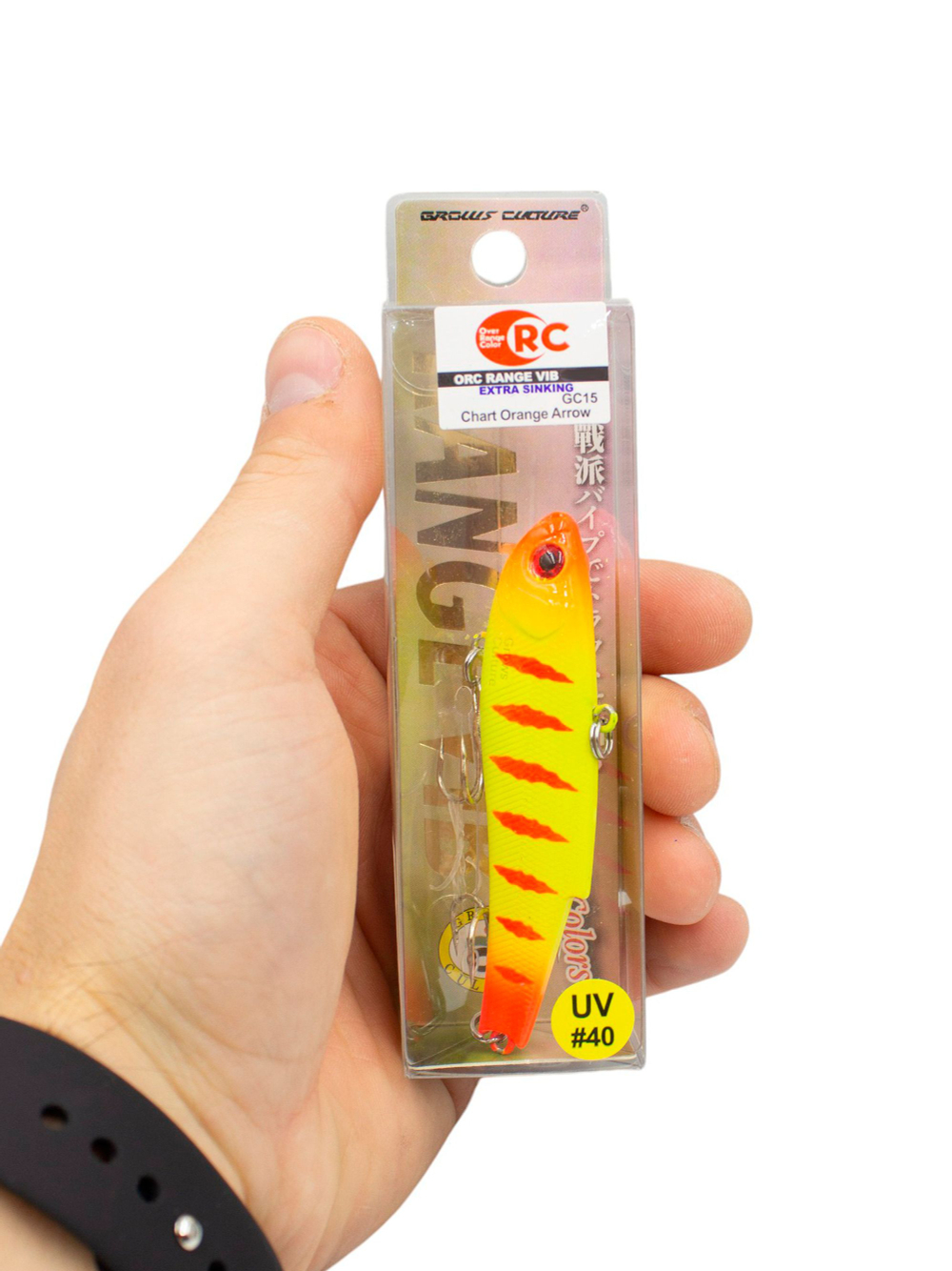 Раттлин (Виб) Range Vib 80 мм 23 г Grows Culture на судака, щуку #40