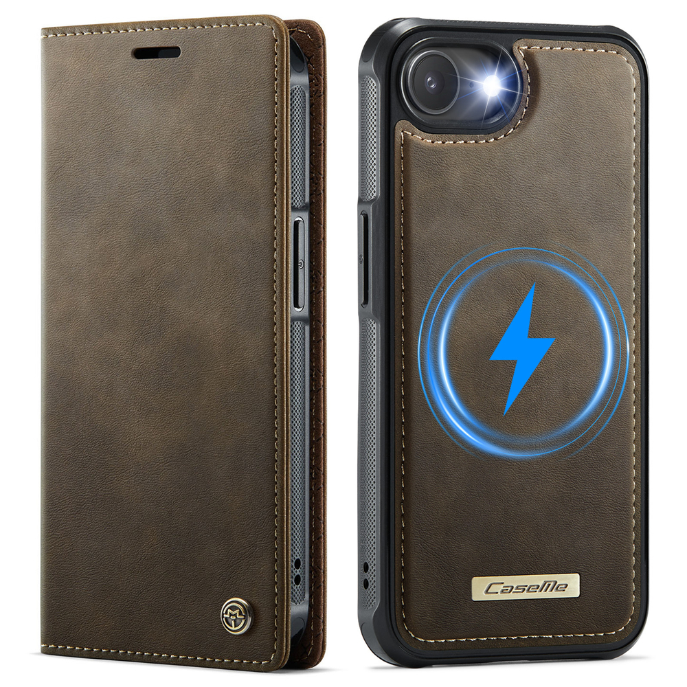 Чехол-кошелек CaseMe 2 in 1 MagSafe iPhone 16E