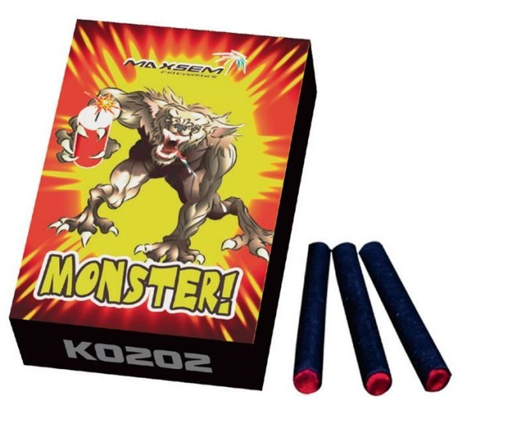 Петарды терочные "Monster" K0202 к-т 20 шт