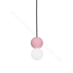 Pendant design lamp Nudo  (Pink)