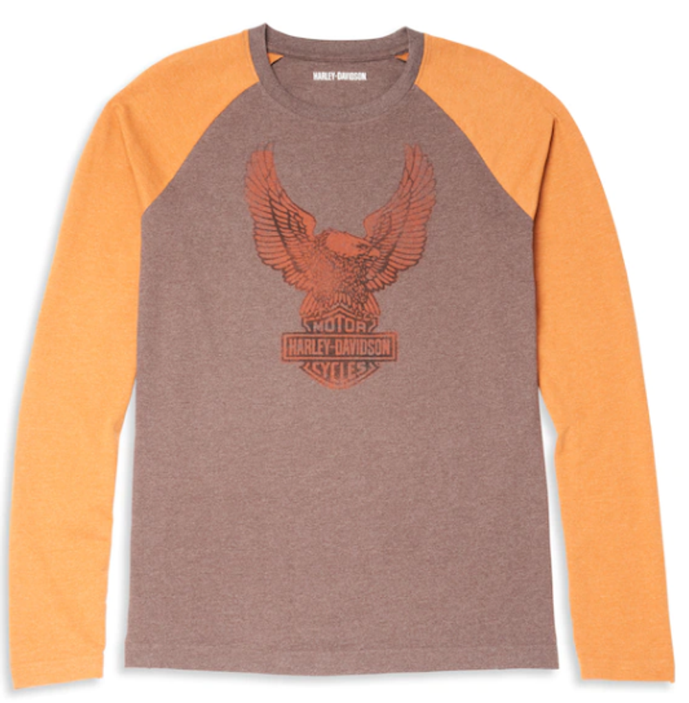 Футболка с длинным рукавом Raglan Sleeve Harley-Davidson