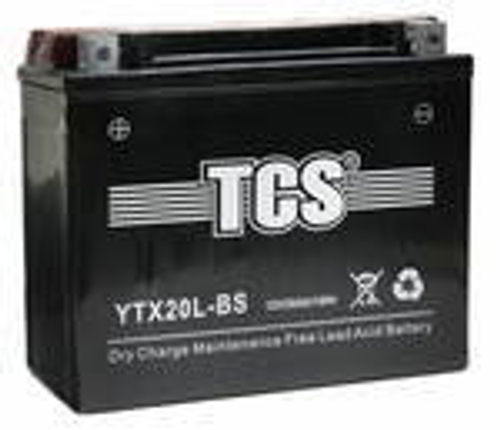 Купить Аккумулятор мото TCS 20 AGM (YTX20L-BS)