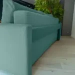 РИМИНИ Диван прямой Cilium изумрудный