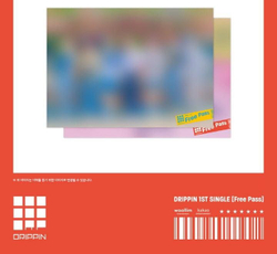 Альбом DRIPPIN - FREE PASS 1st Single Album RANDOM Version
