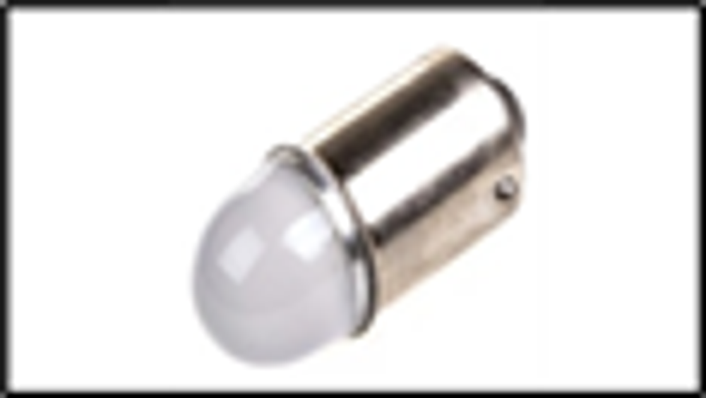 Светодиод 24V T 8   2SMD 2835 WHITE MT-PUL WHITE (цок.) матовый без пластик ободочка GQ-2176-24v